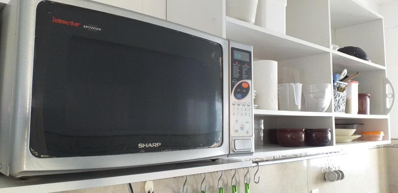 פראייה גראנדה Apartamento No Canto Do Forte, Wi-Fi, Estacionamento Gratuito E Churrasqueira מראה חיצוני תמונה