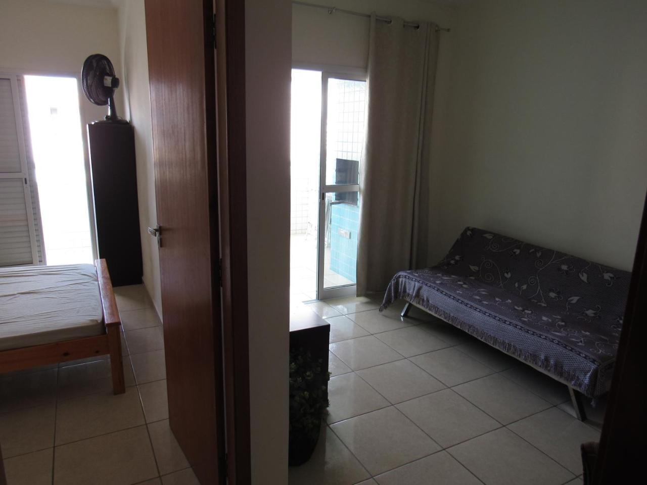 פראייה גראנדה Apartamento No Canto Do Forte, Wi-Fi, Estacionamento Gratuito E Churrasqueira מראה חיצוני תמונה