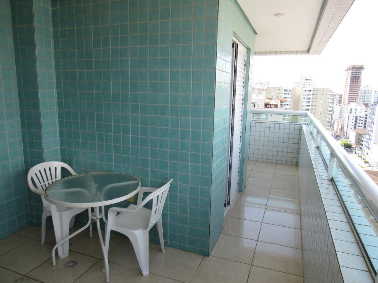 פראייה גראנדה Apartamento No Canto Do Forte, Wi-Fi, Estacionamento Gratuito E Churrasqueira מראה חיצוני תמונה