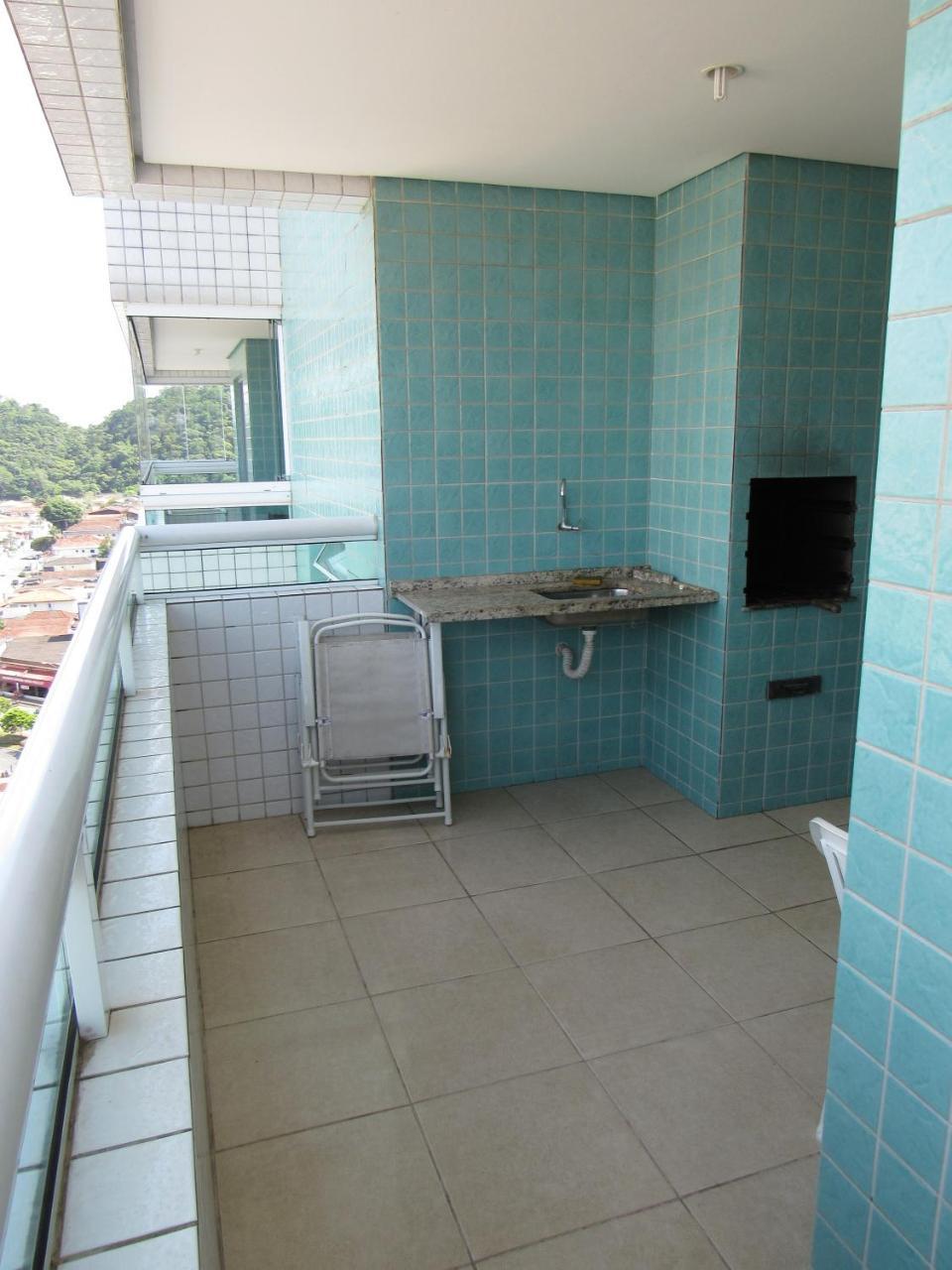 פראייה גראנדה Apartamento No Canto Do Forte, Wi-Fi, Estacionamento Gratuito E Churrasqueira מראה חיצוני תמונה